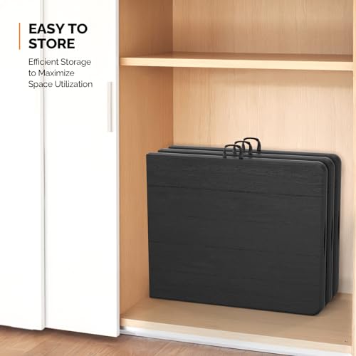 Portable 6-Foot Plastic Folding Table for Any Setting