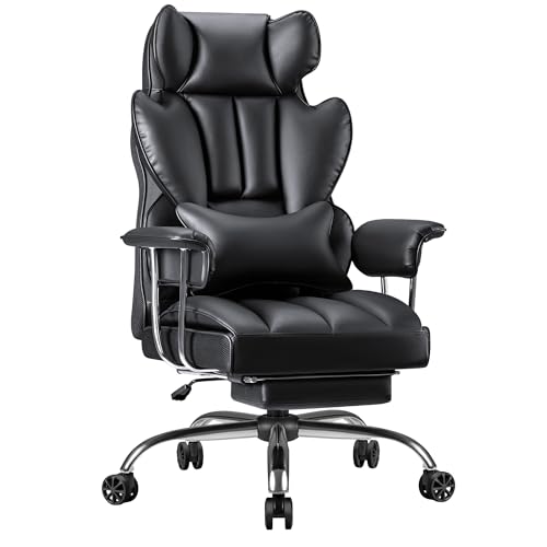 Executive Leather Office Chair for Big and Tall People